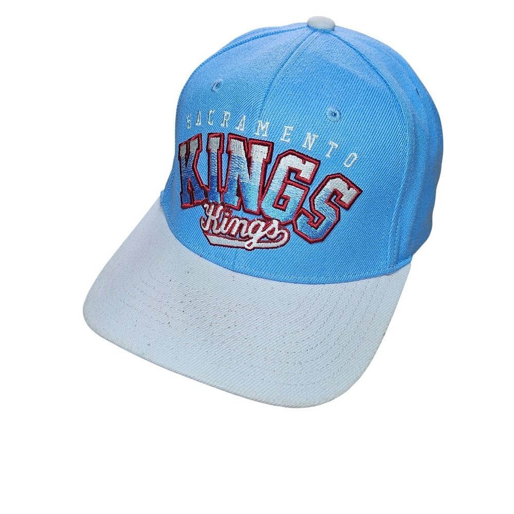 Mitchell & Ness Sacramento Kings Hat Mens Light Blue Snapback HW0004